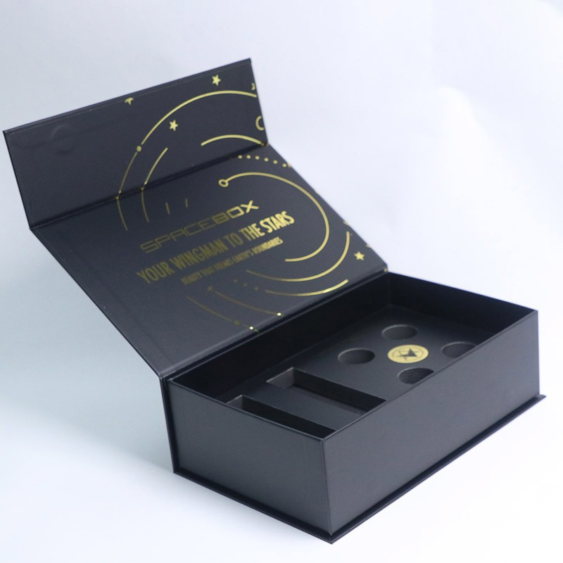 Caja de embalaje magnética para productos electrónicos de herramientas de cuidado de la piel y maquillaje
