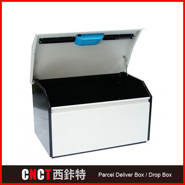 Caja de correo de acero inoxidable de alta calidad y muy vendida con cerradura