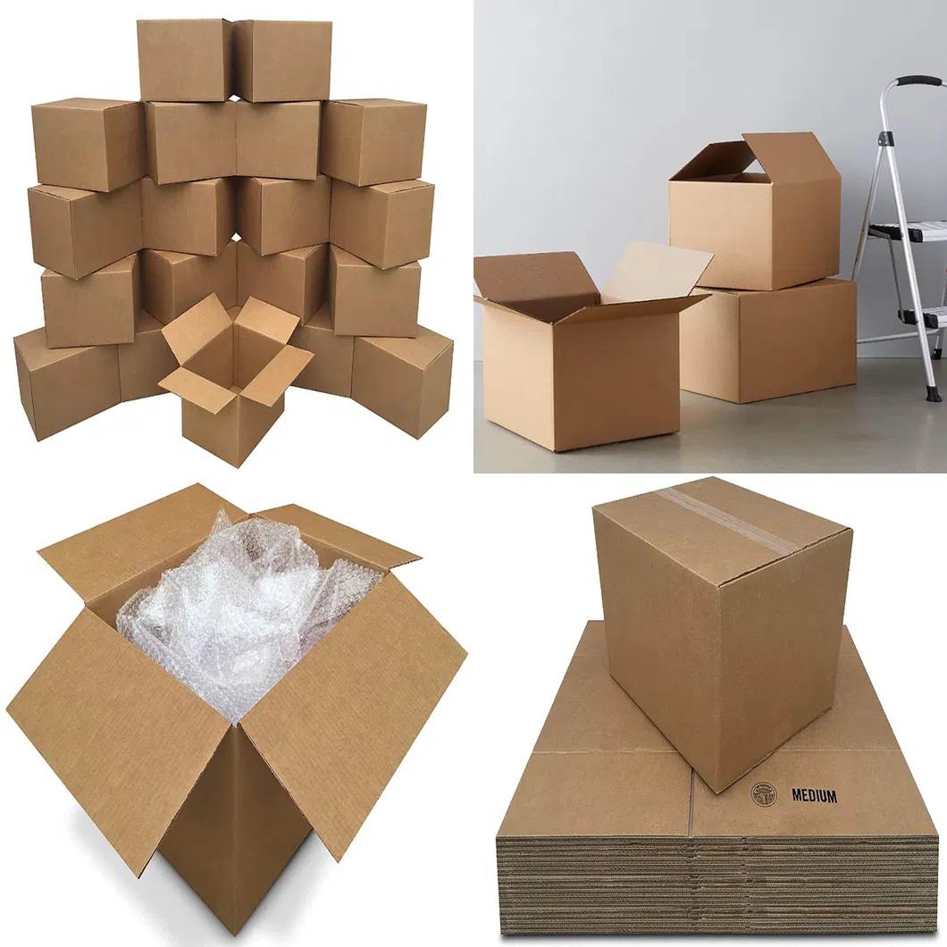 Detalle de caja corrugada