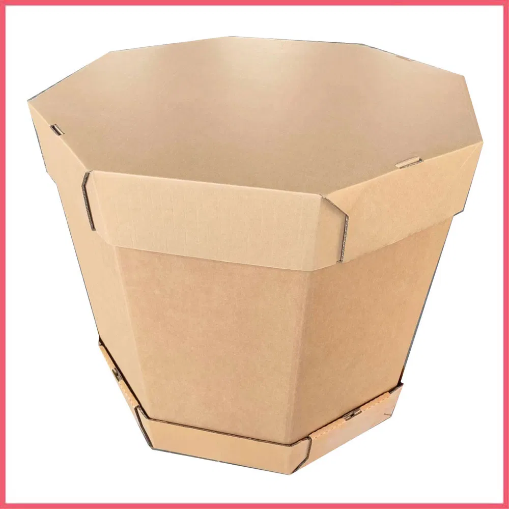 Caja de cartón corrugado triple pared AAA de gran resistencia para embalaje de frutas, verduras, paneles solares, muebles, productos químicos en polvo y máquinas