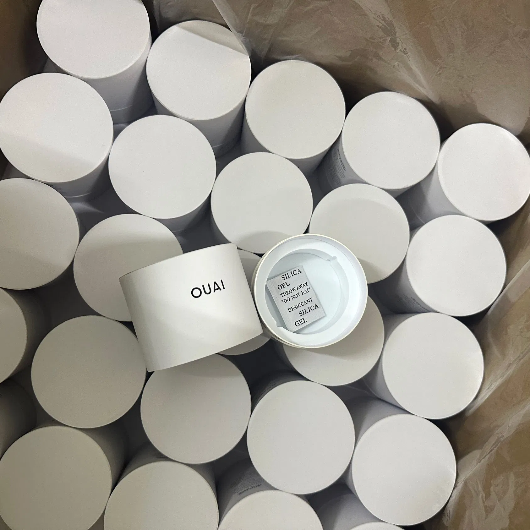 Caja cilíndrica de lujo biodegradable para cosméticos, aceite esencial, cuidado de la piel, tubo de té, envase de cartón, botellas en tubo de papel