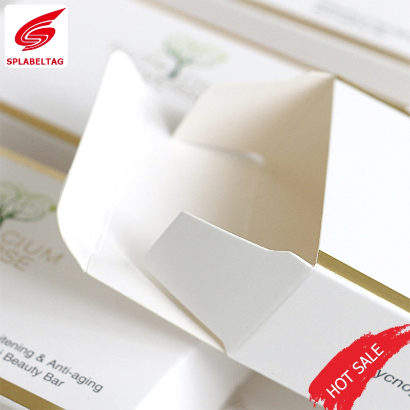 Embalaje de regalo de lujo personalizado para perfumes, cosméticos, medicamentos, botellas de vidrio de aceite esencial, caja de cartón de papel kraft corrugado plegable