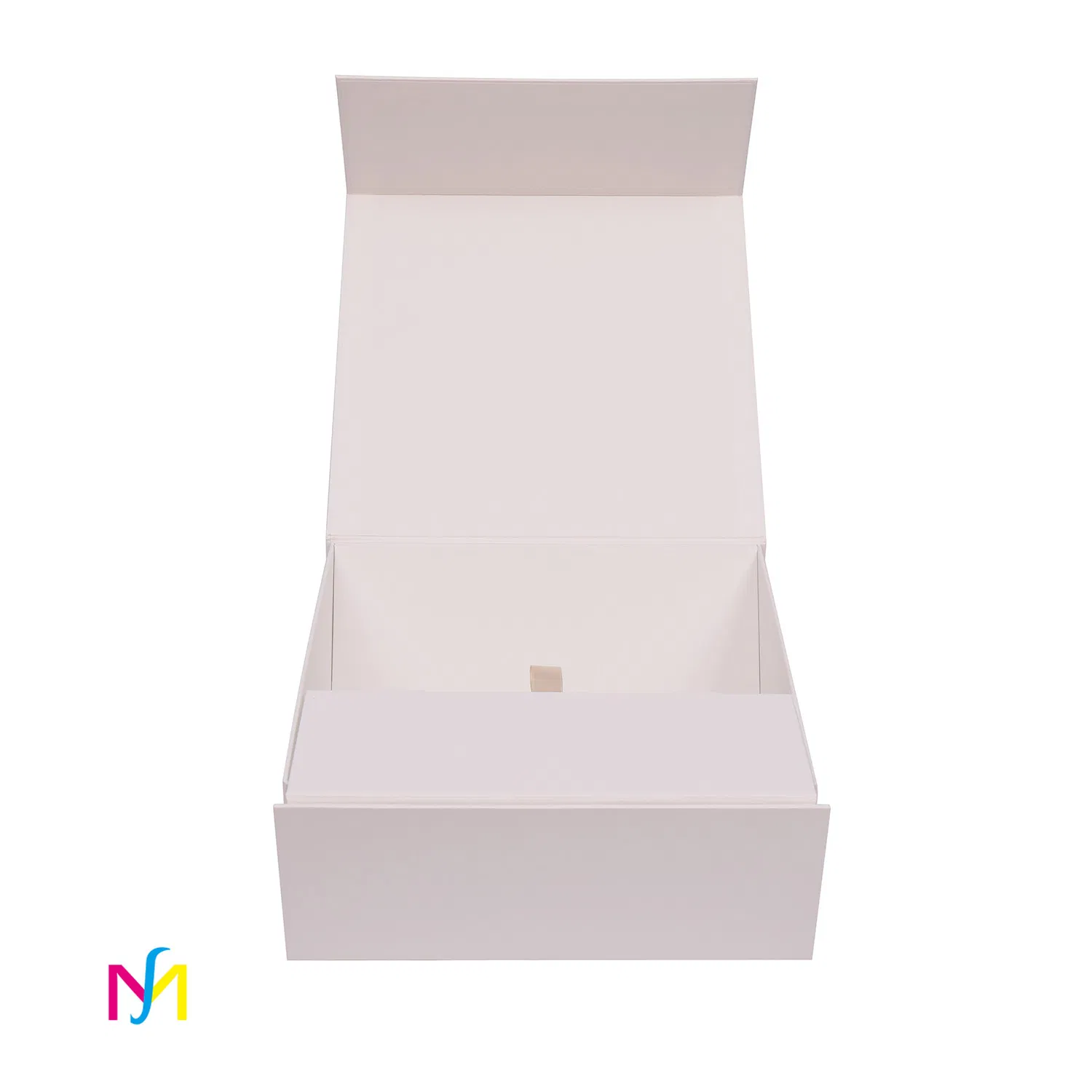 Caja de regalo de lujo plegable de papel con cierre magnético personalizado