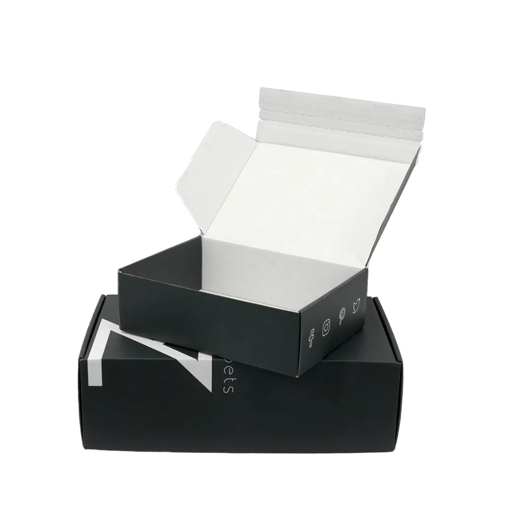 Caja de envío para vajilla de cartón corrugado B Flute de alta resistencia con tira de desgarre 3mm