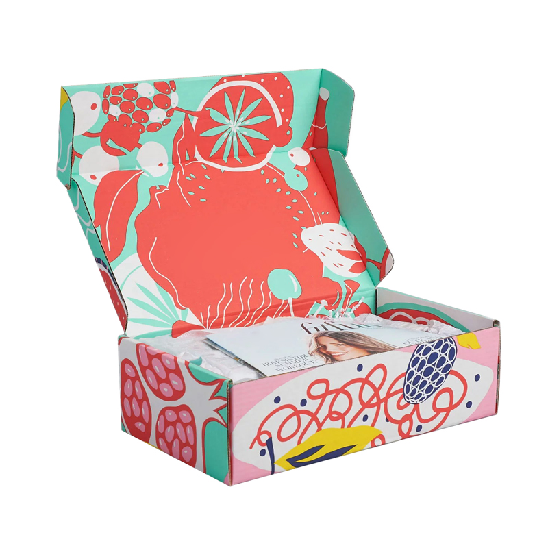 Caja de embalaje de papel corrugado para comercio electrónico