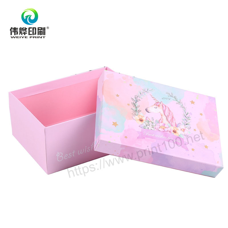 Caja de papel versátil para necesidades únicas de envoltura de regalos