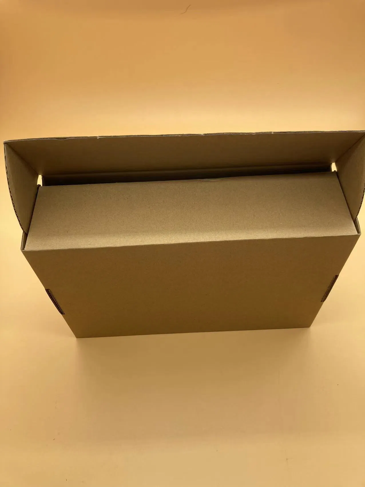 Impresión personalizada elegante en cartón kraft cajas de embalaje para negocios de comercio electrónico