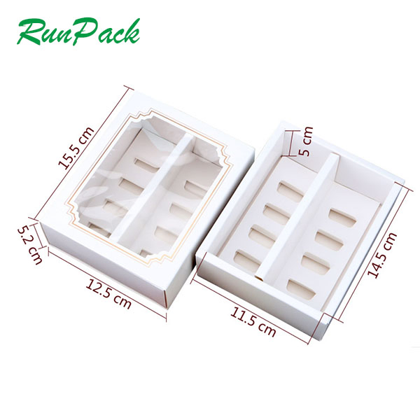 Caja de embalaje de regalo de chicles desechables mini para cupcakes personalizados y ecológicos al por mayor