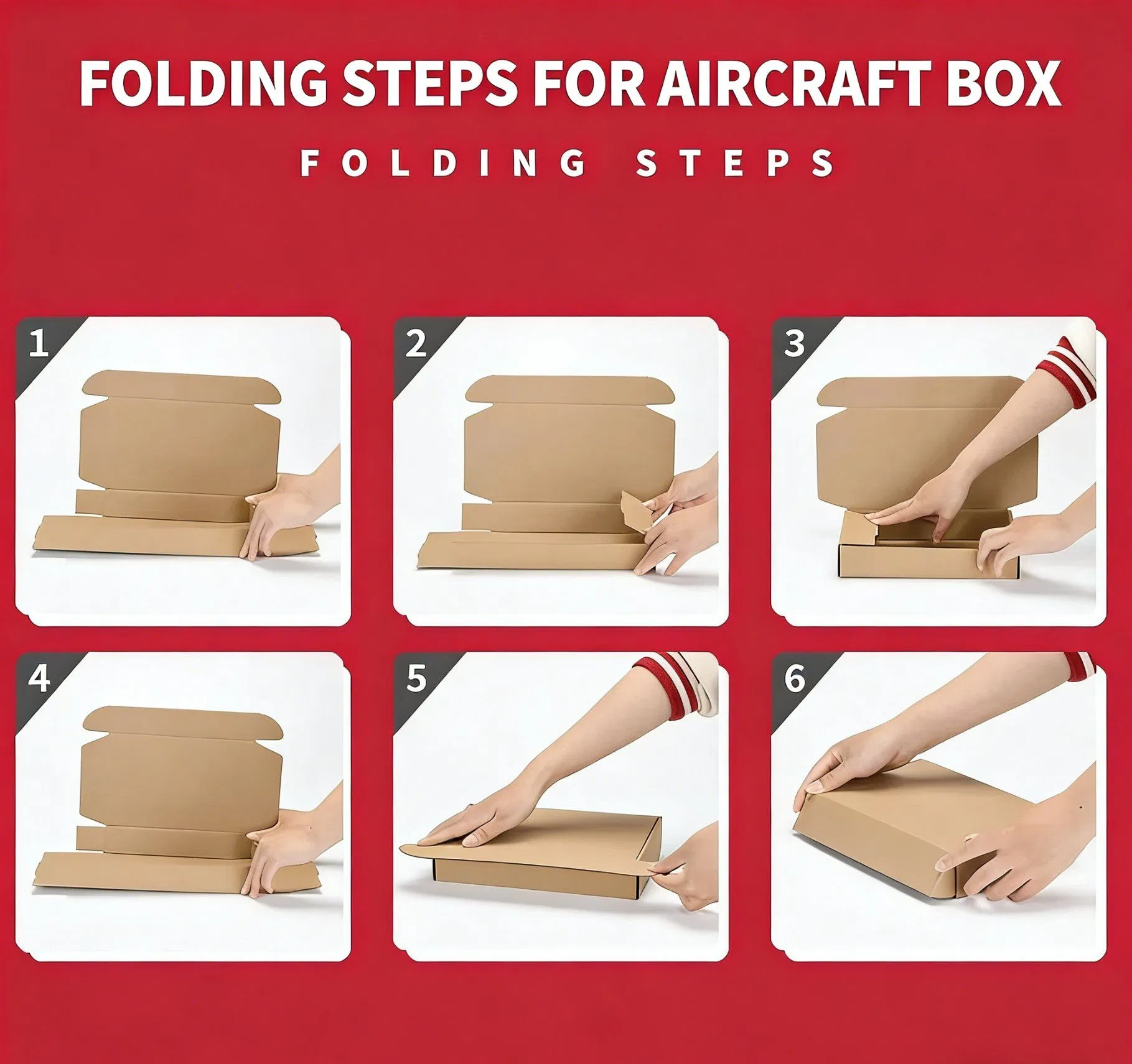 Caja de embalaje de papel impresa a medida para regalos, alimentos, cosméticos y uso minorista