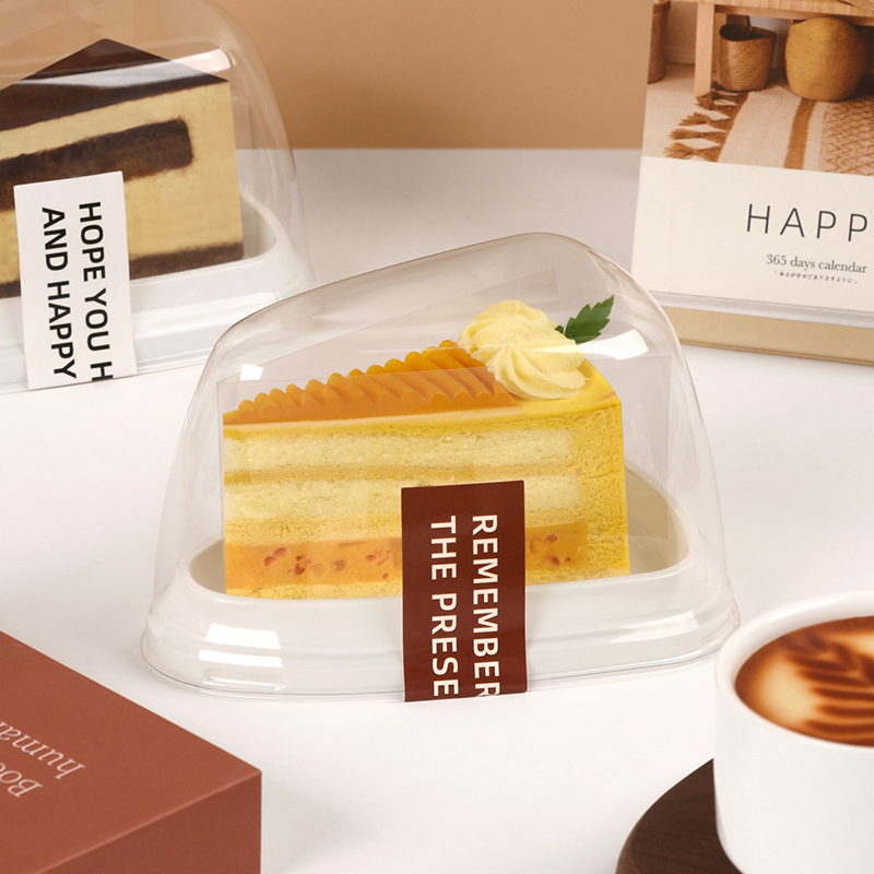 Caja de embalaje desechable personalizada al por mayor para pasteles, caja fresca para queso, contenedor de embalaje de alimentos