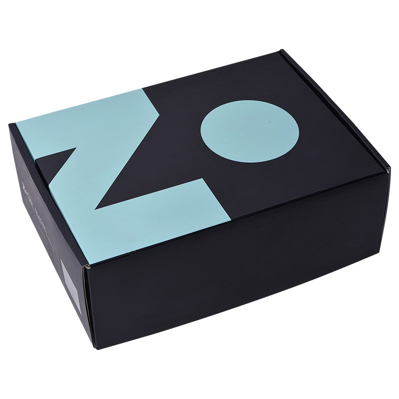 Caja de envío de cartón corrugado E Flute impresa con logotipo personalizado, grande, ecológica, para embalaje de cosméticos, regalos, joyas y perfumes
