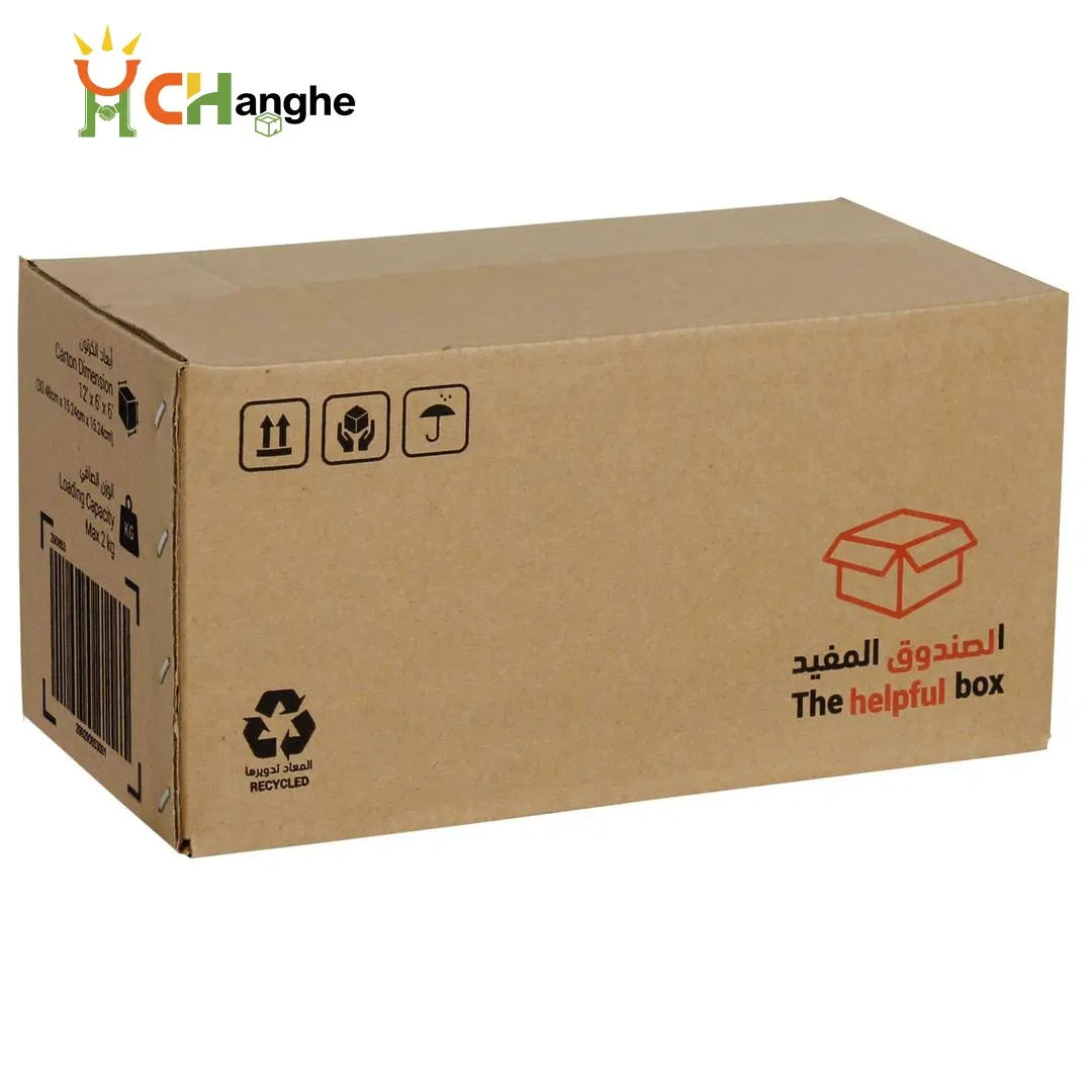 3/5 Capa de papel kraft marrón para embalaje corrugado, caja de cartón para envío y entrega de electrónica, cosméticos, bebidas, vino, frutas, mariscos, ropa, pequeña empresa