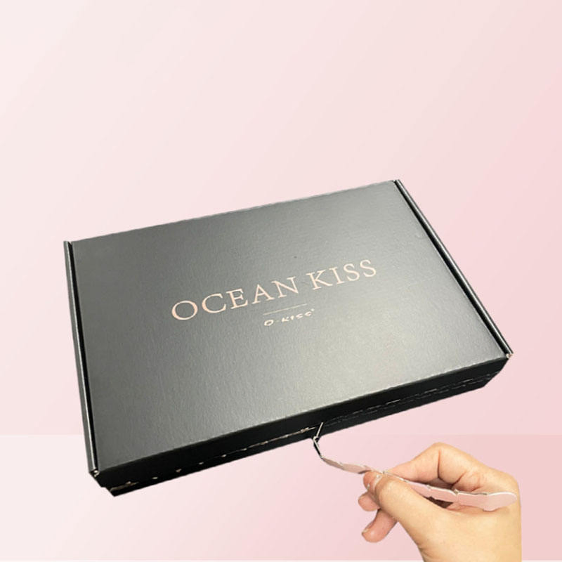 Caja de papel con cremallera premium Dengfengyu - Premium 3-Layer cajas de mensajería ecológicas con tira de desgarre para comercio electrónico y embalaje de regalos