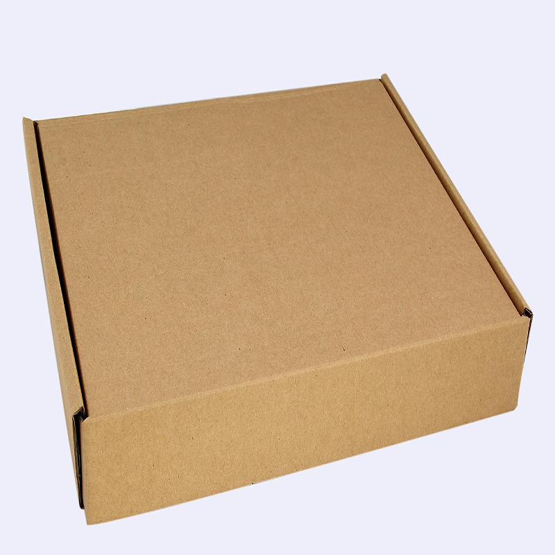 Caja de cartón corrugado personalizada para envíos de comercio electrónico, embalaje de cosméticos y zapatos