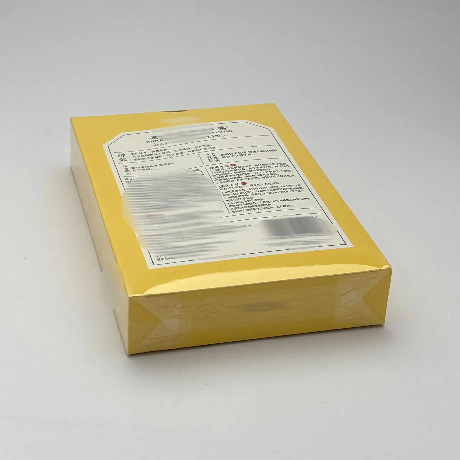 Caja de papel impresa de tamaño personalizado para empaquetado de snacks en comercio electrónico