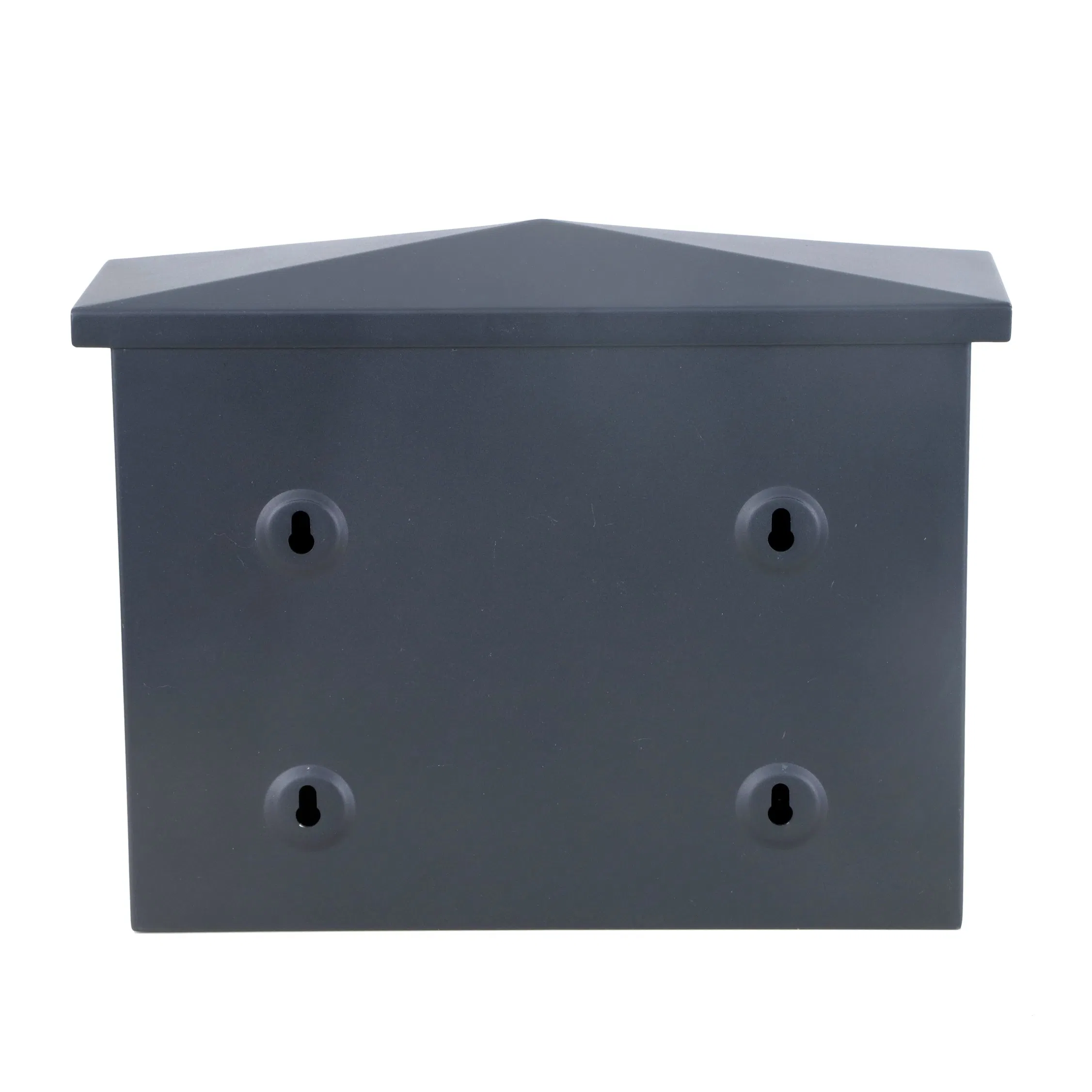 Personaliza un buzón de metal de aluminio inoxidable y resistente a la intemperie para exteriores, empaquetado para apartamentos