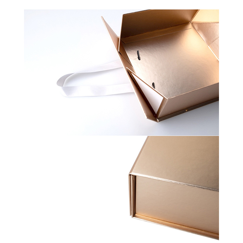 Cajas de regalo de cartón plegables personalizadas al por mayor con imán autoadhesivo para ropa, zapatos, juguetes y cosméticos