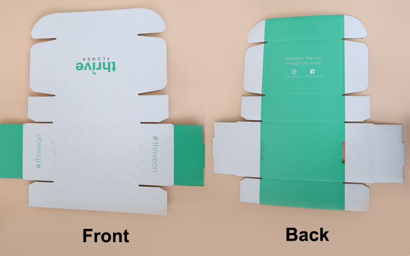 Caja de envío personalizable para necesidades de empaquetado eficientes en comercio electrónico