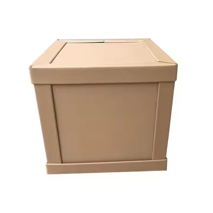 Fabricante de cajas de cartón de papel en panal duraderas para entrega y embalaje industrial