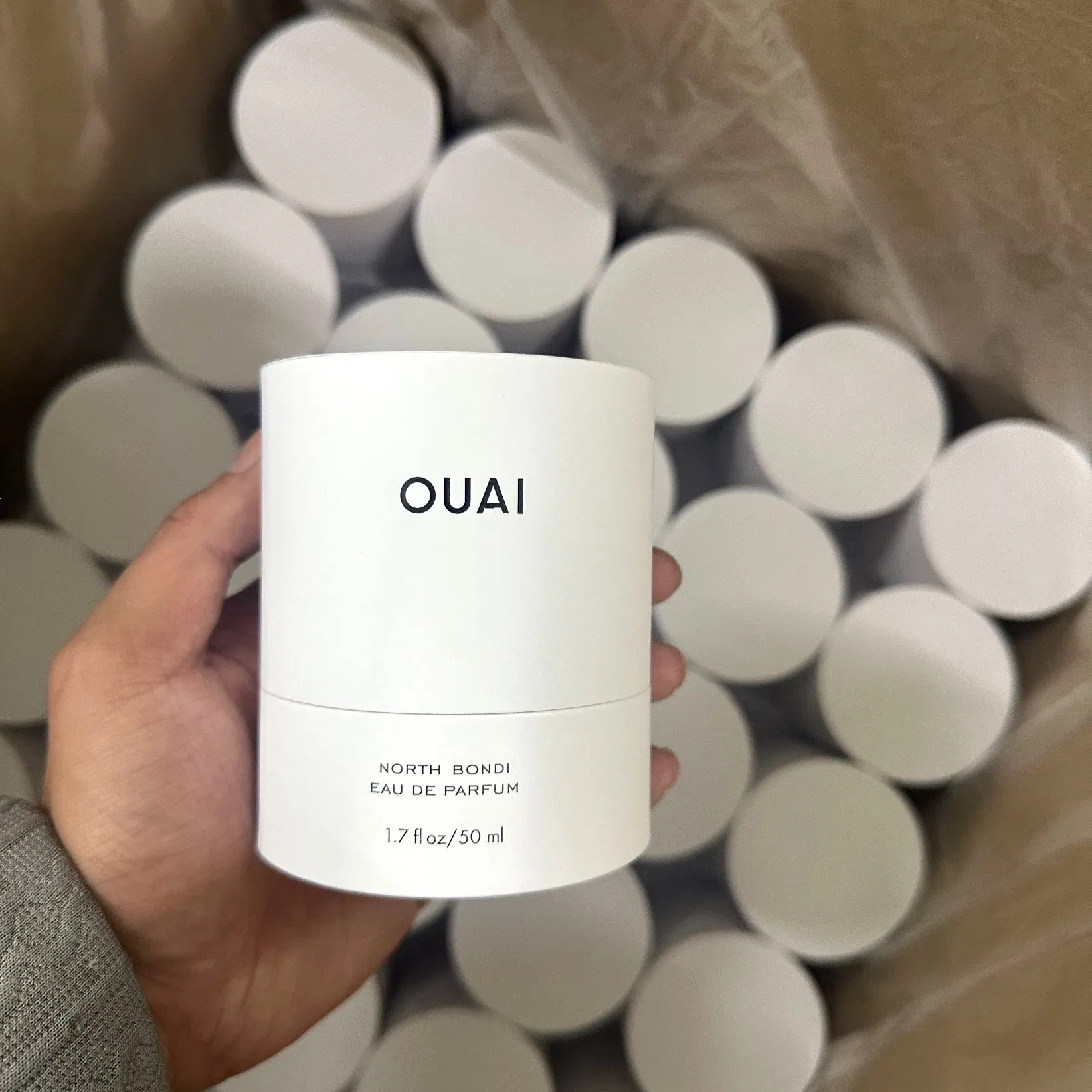 Caja cilíndrica de lujo biodegradable para cosméticos, aceite esencial, cuidado de la piel, tubo de té, envase de cartón, botellas en tubo de papel