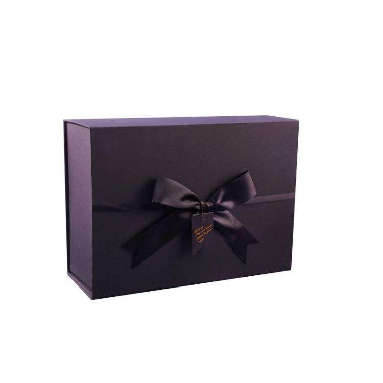 Caja de regalo de papel magnético personalizada para auriculares, empaquetado en cartón tipo maleta para ropa