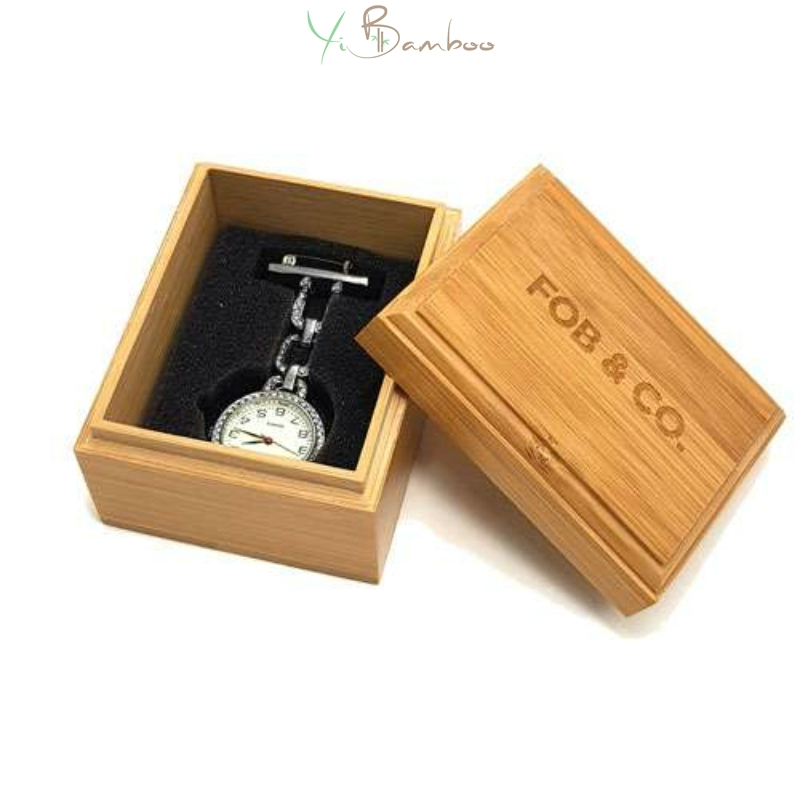 Proveedor mayorista de empaques de cajas de madera personalizadas ecológicas