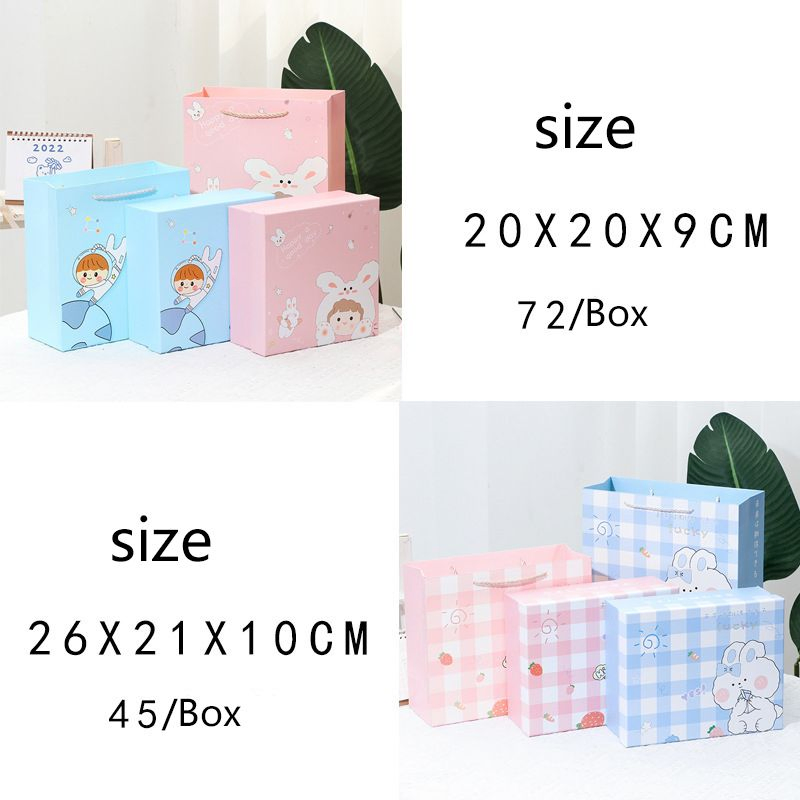 Cajas de regalo elegantes personalizadas para el Día de San Valentín y cumpleaños con un patrón lindo