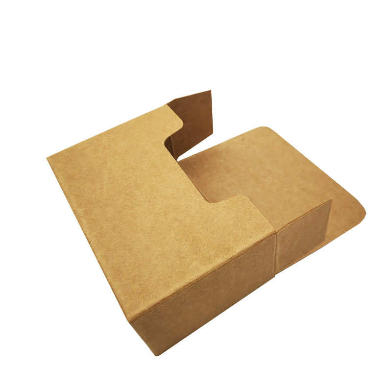 Cajas de embalaje con tapa personalizables en varios tamaños, caja de pliegue inverso de kraft