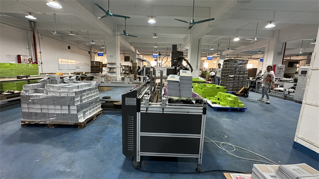 Línea de producción de cajas de embalaje - Milky Packaging China