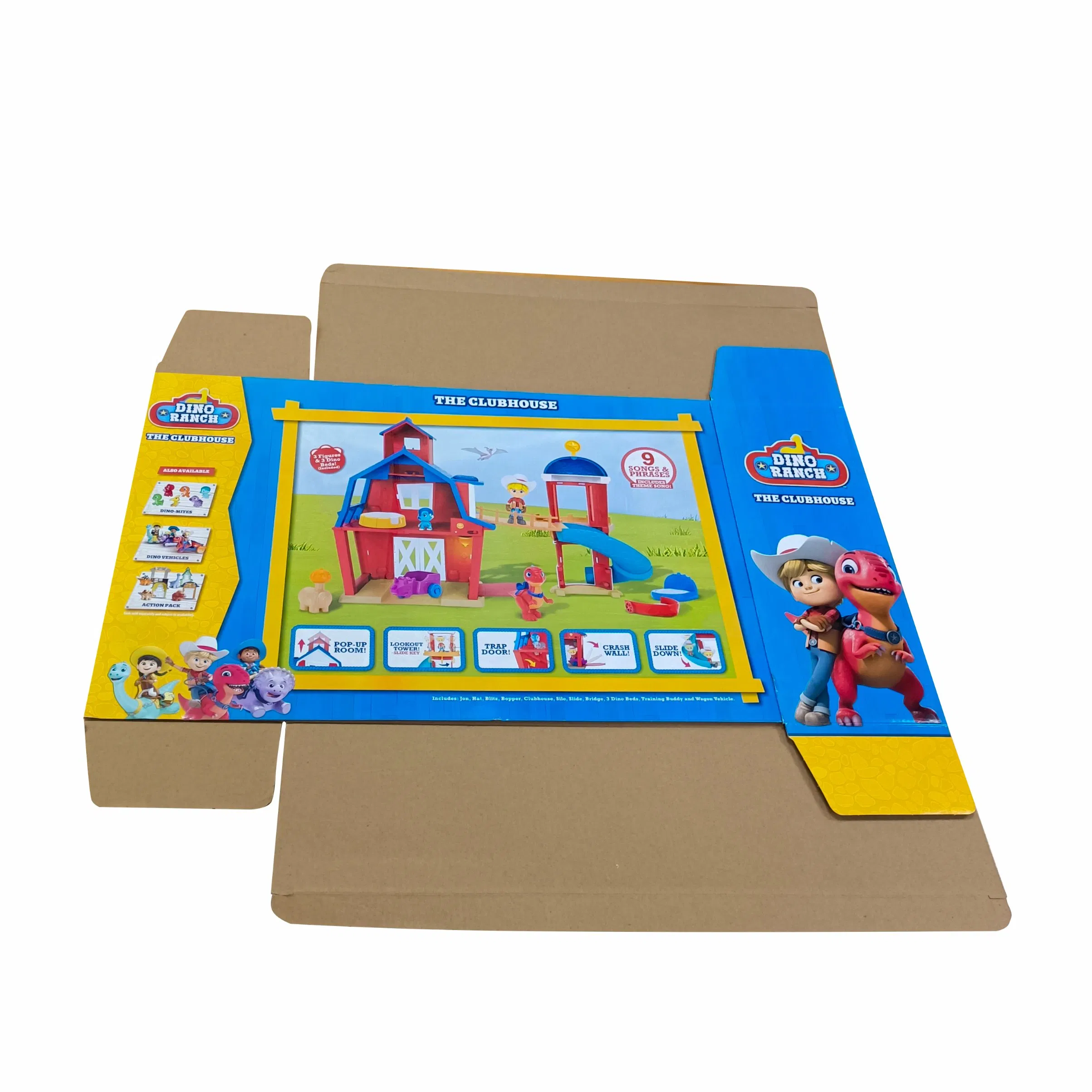 Ecycled 4c Impresión Gran Envío Mailer Súper Proteger Embalaje Cajas Corrugadas E Flute Cartón Papel Artístico Empaque Comida Hamburguesa Caja Plegable Regalo Vino Contenedor