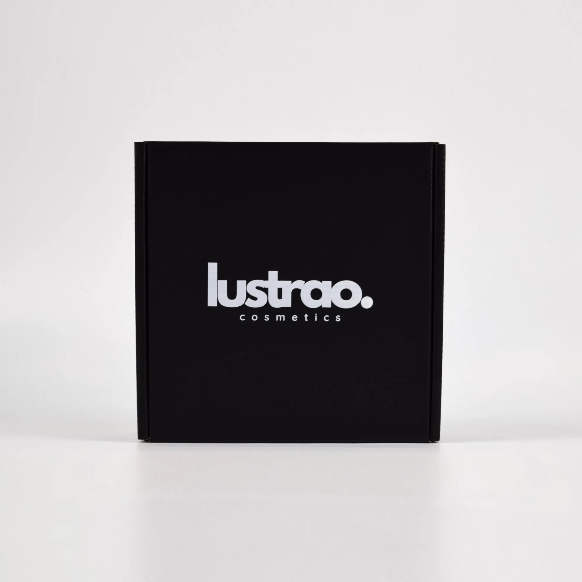 Caja de cartón corrugado ecológica personalizada con logo impreso para empaquetado de comercio electrónico