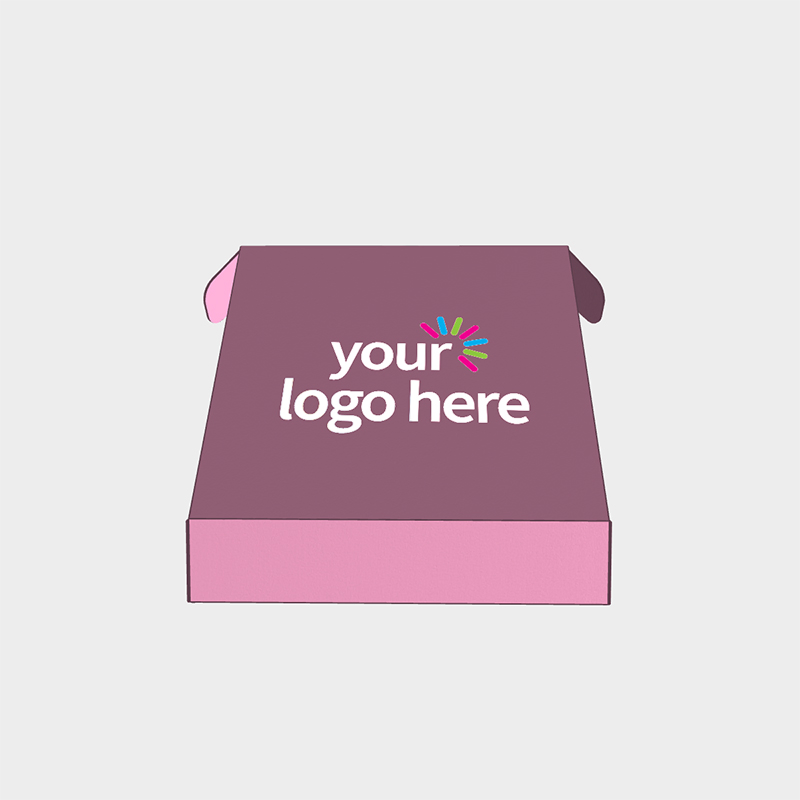 Fabricante de Mailer de Cartón Personalizado Color Envío Transporte E-Commerce Embalaje de Papel Caja de Cartón para Prenda