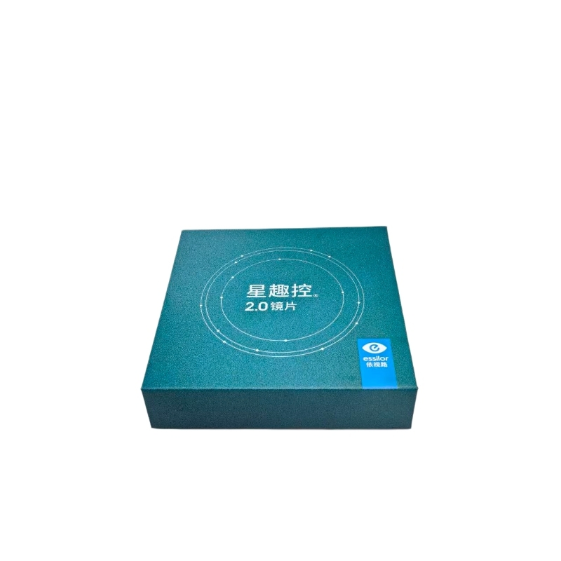 Caja de regalo azul de papel gris asequible para envolver regalos de baby shower