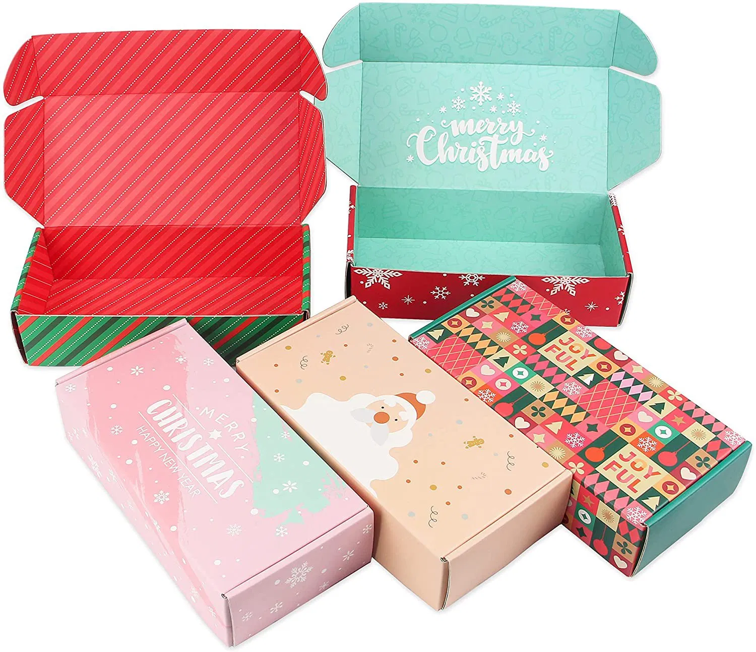 Fpg Entrega Rápida Personalizada de Cajas de Cartón con Tu Logo para Envolver Regalos de Navidad / Regalos de Cumpleaños para Zapatos y Ropa