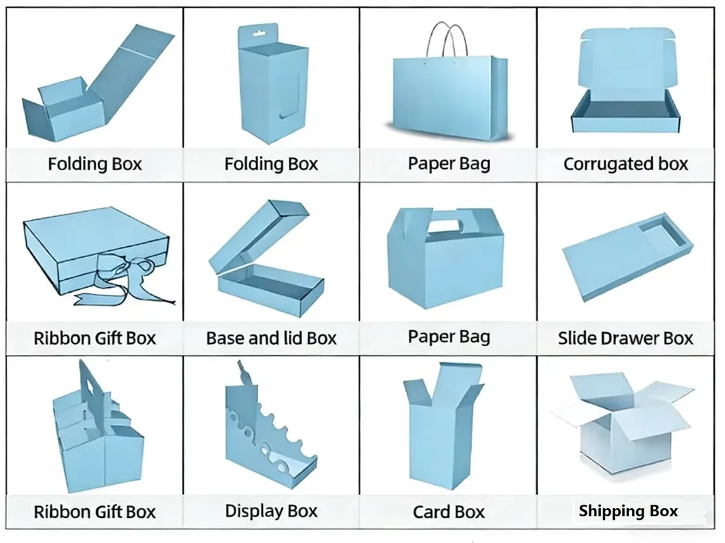 Tipos de cajas