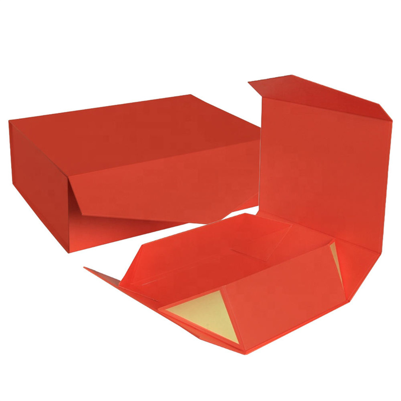 Personalizar caja de regalo de cartón magnética con logo, caja de papel plegable con imán