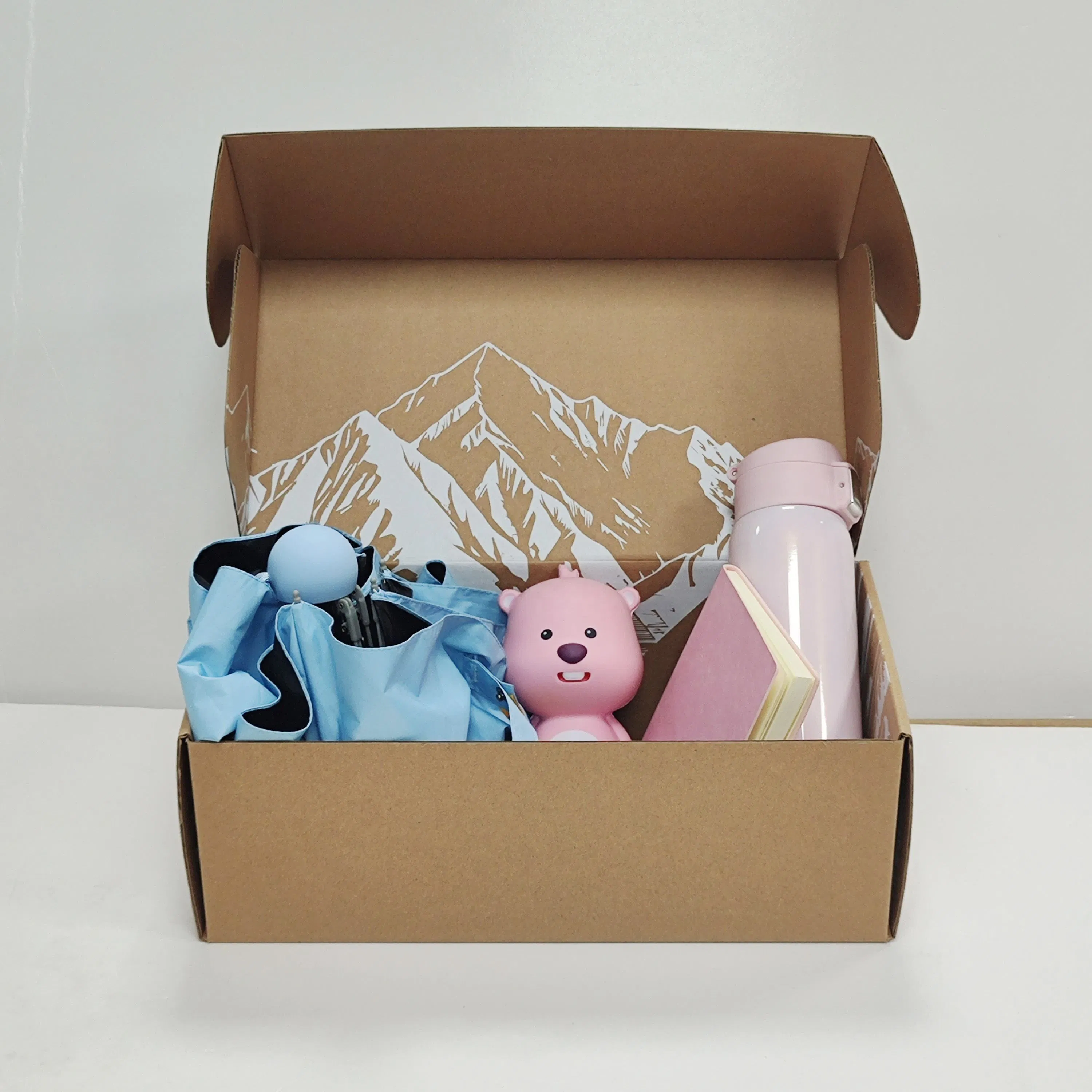 Cajas Personalizadas Caja de Embalaje de Courier Mate Personalizada Perfume Pestañas Cuidado de la Piel Cosméticos Ropa Peluca Barra de Labios Envío Tienda