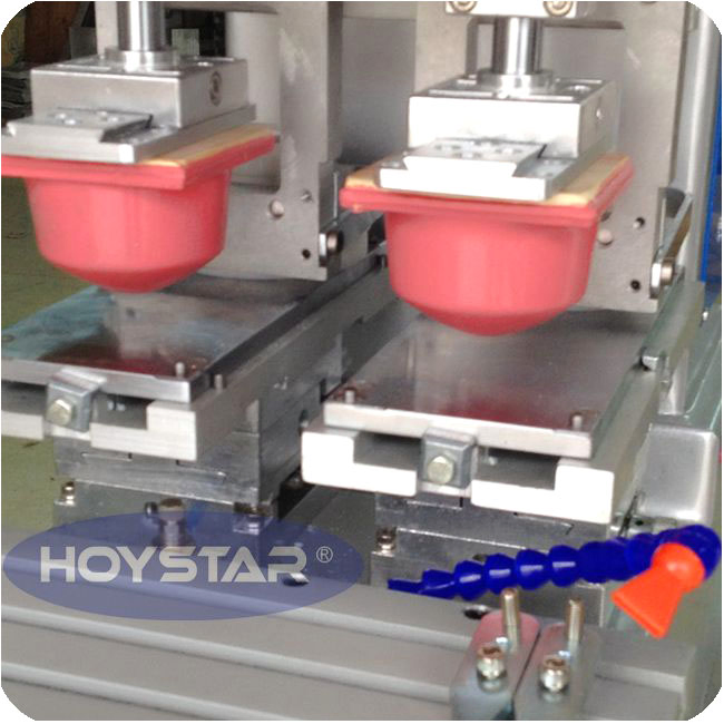 2color Pad Printing for Labels Garment Printing Machine Plastic Hanger Size Markers Pad Printer Machine Tennis Ball Logo Printing Machine Lighter USB Tampografa