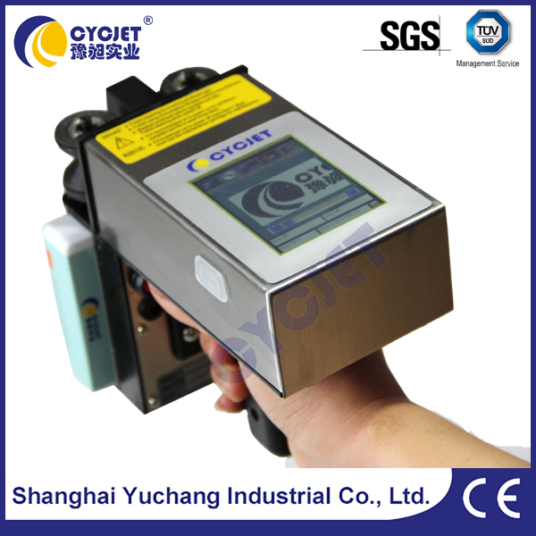 Cycjet Handheld White Ink Coding Machine for Thermal Insulation Pipe Printing