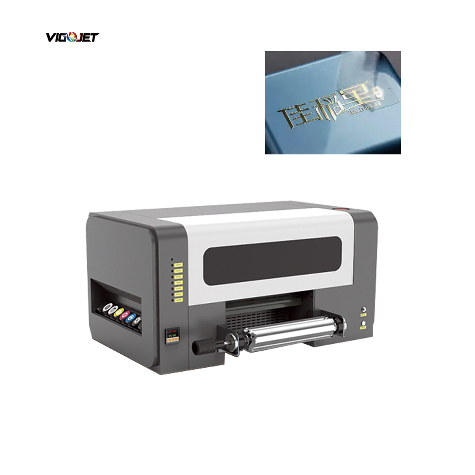Vigojet 30cm Golden Solution UV Dtf Roll-to-Roll Printing Machine
