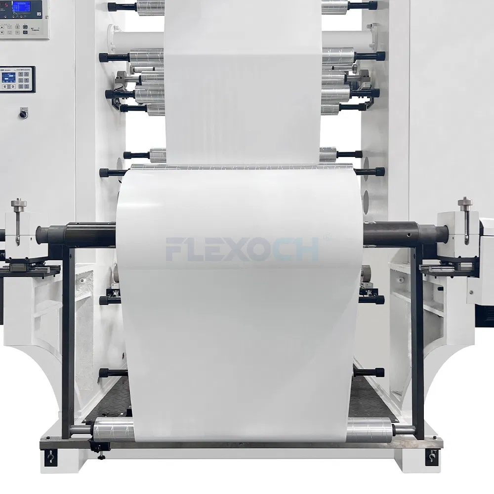 6 Color Shopping Bag Flexo Flexographic Printing Machine for Small Business Price