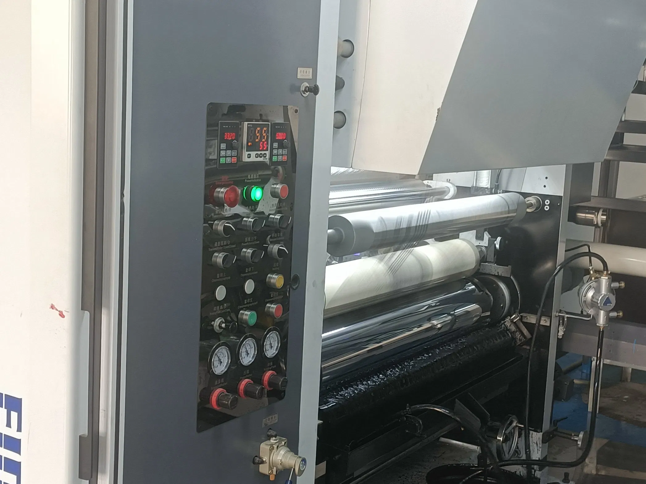 Automatic Gravure Printing Equipment for Sachet with Cold Stamping Unit