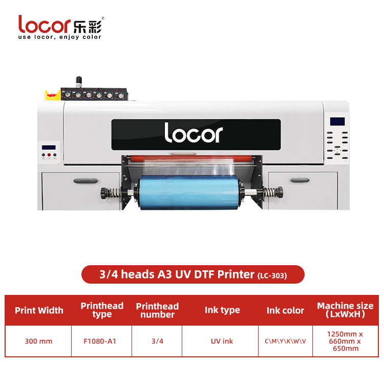 Locor Ab Film Roll Cold Transfer Label Sticker UV Dtf Printer Printing Machinery