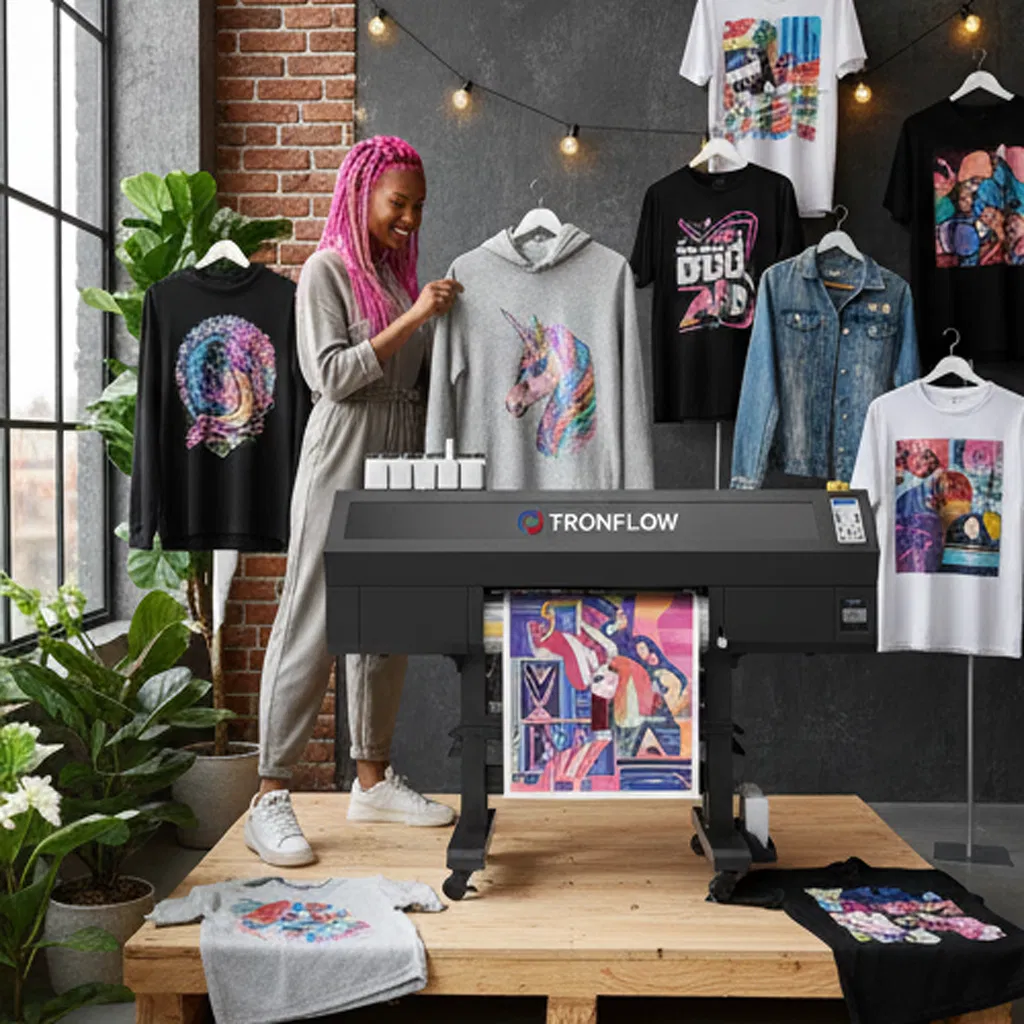 Dtf 600mm Printing System with Two I3200 Print Heads