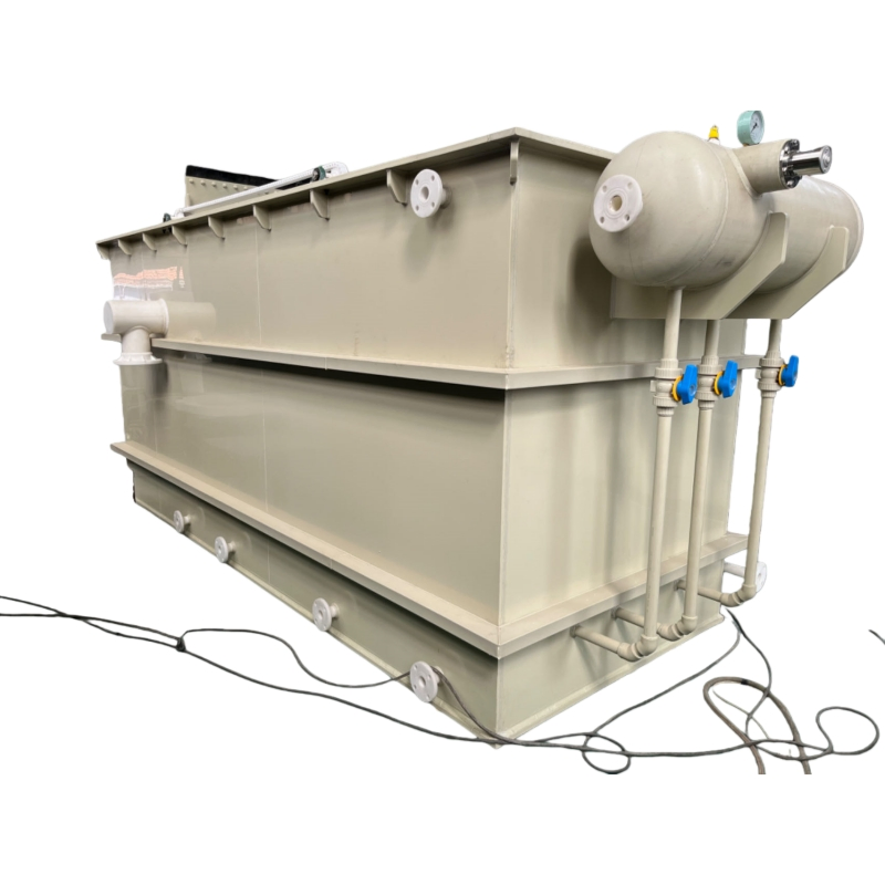 High Speed Dissolved Air Flotation System with Air Saturation Tank for High Ss Removal