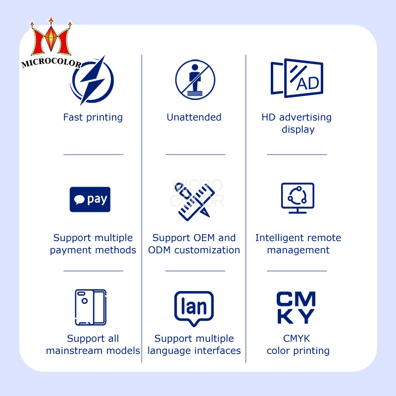 Personalized DIY Phone Cases Vending Machine 110V /220V Automatic Printing Mobile Phone Cases Vending Machine for Small Business