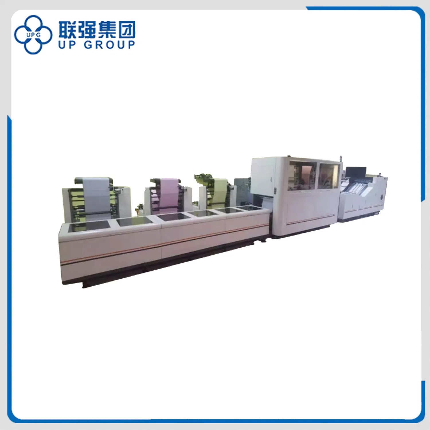 LQ-MD 5600P Two-color Triple Bill Inkjet Printing System with One-stop Printing, Cutting, Punching, Folding and Binding