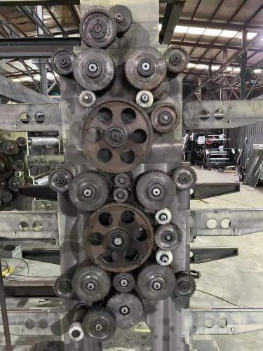 6-Color High Speed 6color Automatic Stack Type Roll to Roll Ci Central Drum Woven PP Paper Plastic Film Bag Flexographic Printing Equipment