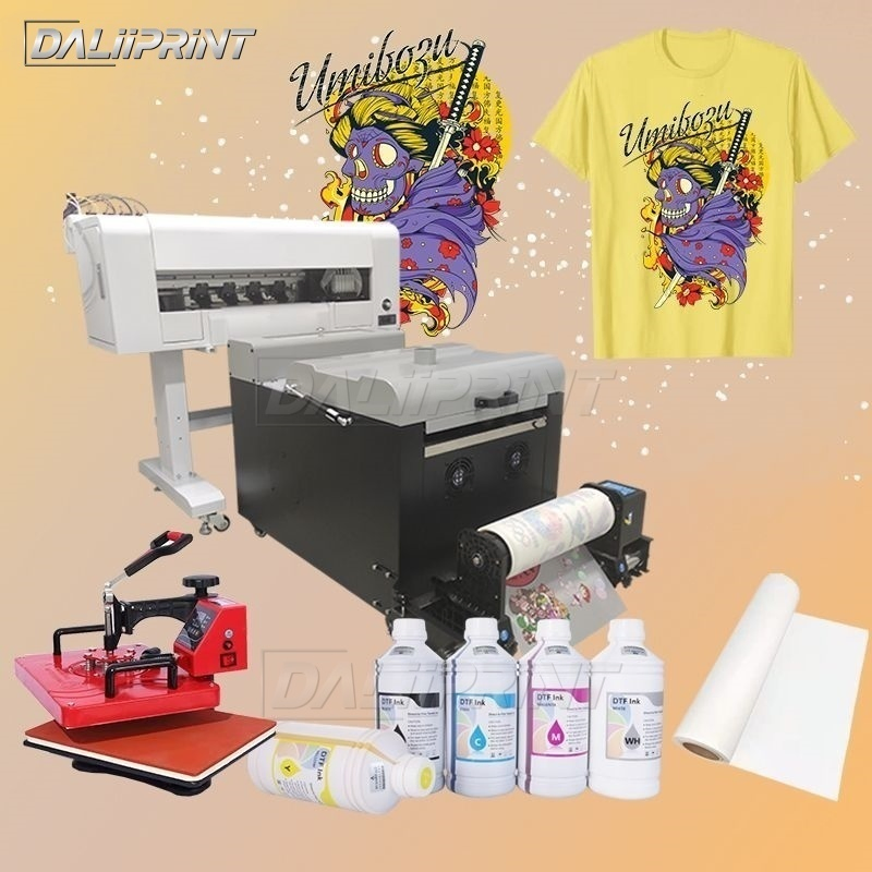 A2 A3 30cm 42cm 60cm Dtf Printer White Dtf Ink T-Shirt Printing Machine Automatic Dft Shaker