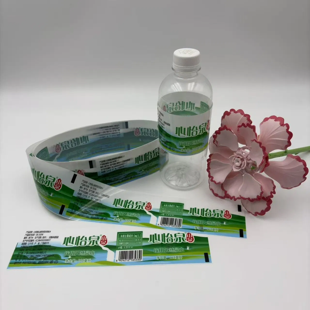 BOPP Hot Melt Labels for Drink Bottles Customizable Logo Waterproof and Durable